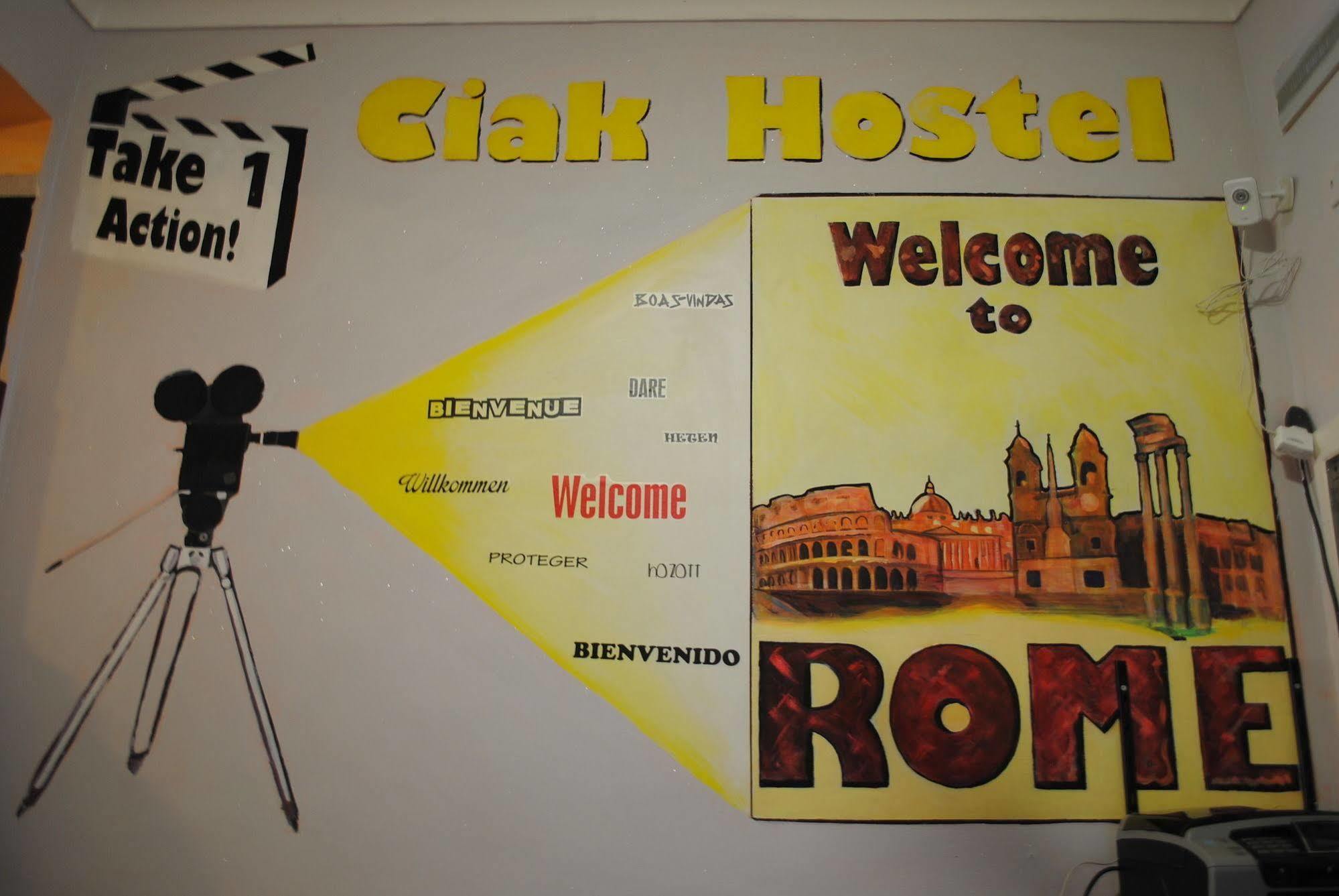Ciak Hostel Rom Eksteriør billede